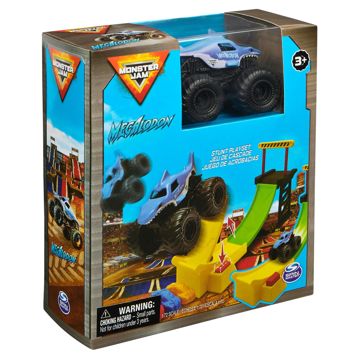 مونستر جام مضمار الحركات البهلوانية المصغر متنوع مركبات مع مسار Monster Jam