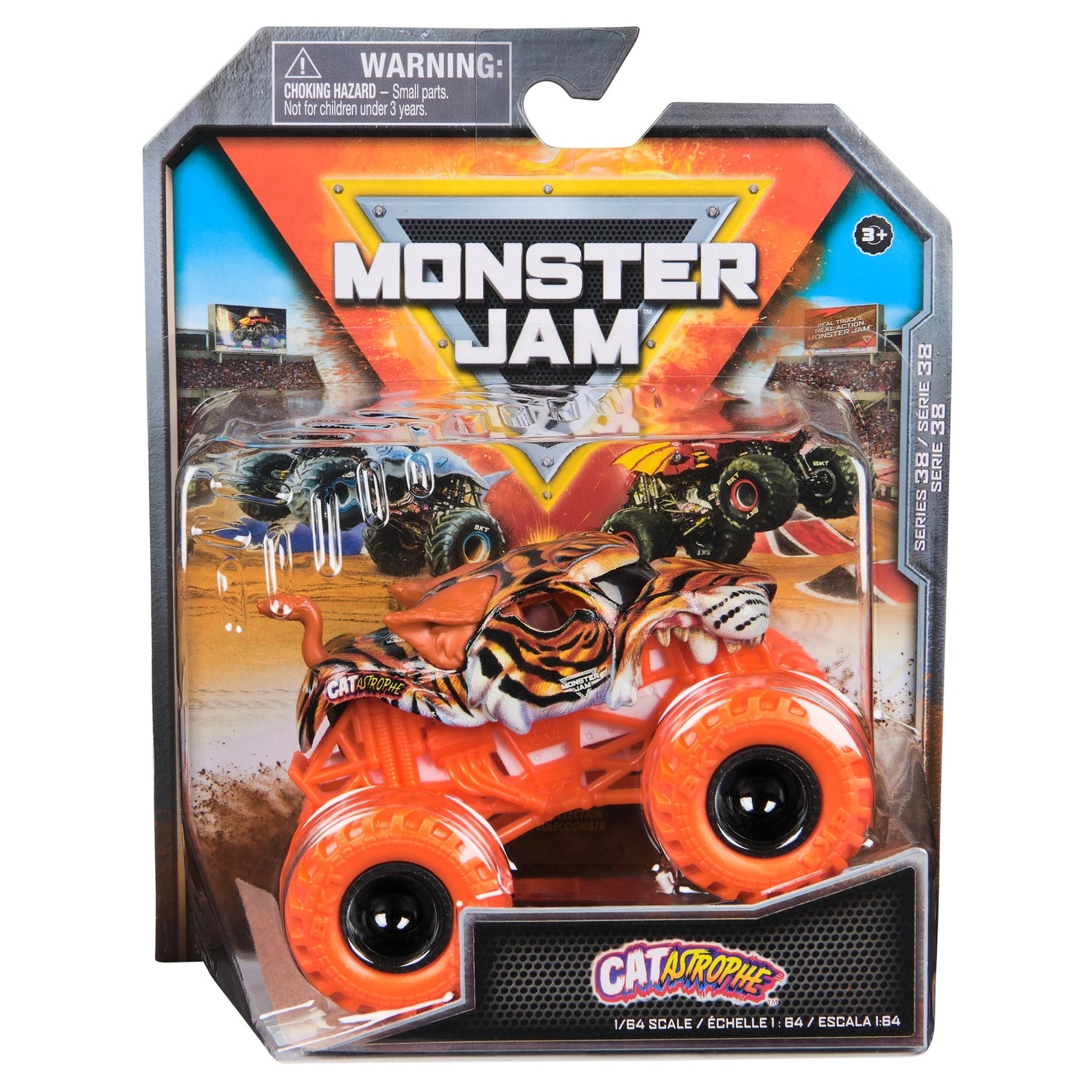 مونستر جام مجسم شاحنة كات ستروفي سيارات داي كاست Monster Jam