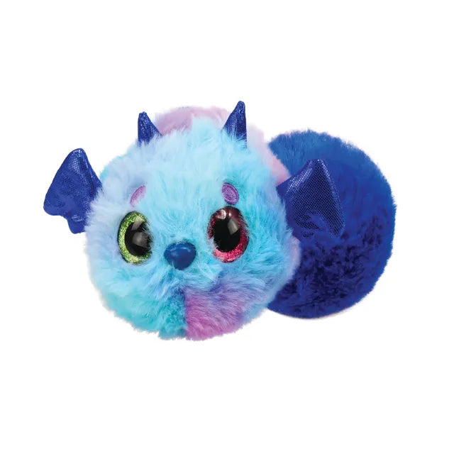 دمية التنين الأزرق مفاجأة ذيل الفرو الالعاب القطنية Eolo