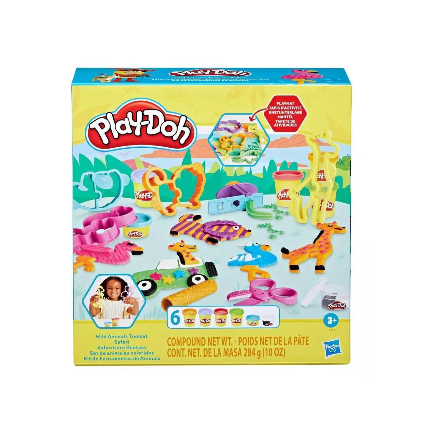 بلاي دوه صلصال الحيوانات البرية الصلصال والمعجون Play-Doh