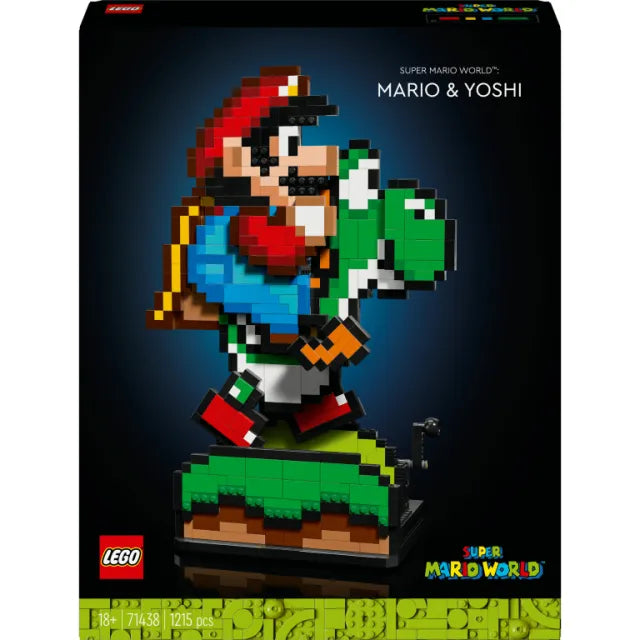 ليجو 71438 سوبر ماريو وورلد ماريو ويوشي مكعبات التركيب LEGO