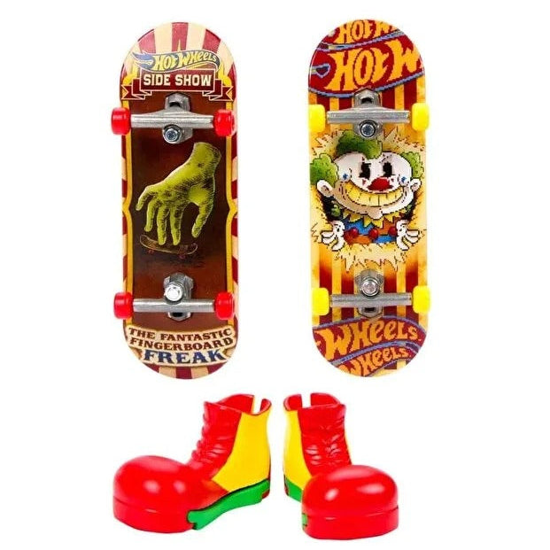 هوت ويلز لوح تزلج مزدوج مع حافظة مركبات الأطفال HotWheels
