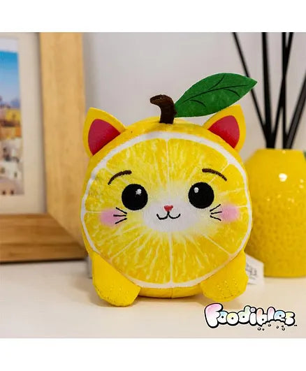 فوديبلز دمية قطط الأناناس والليمون الالعاب القطنية Foodibles