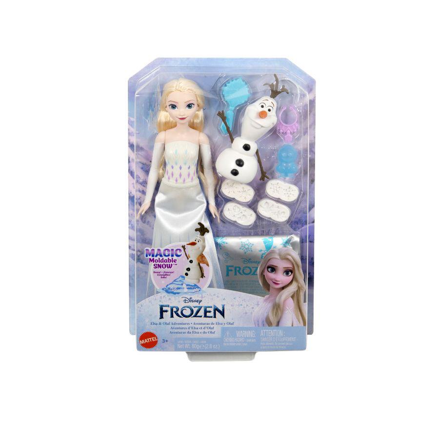 ديزني فروزن دمية إلسا وأولاف دمية مع اكسسوارات Disney