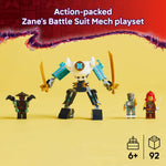 ليجو 71827 نينجاغو بدلة قتال زانيس الميكانيكية مكعبات التركيب LEGO