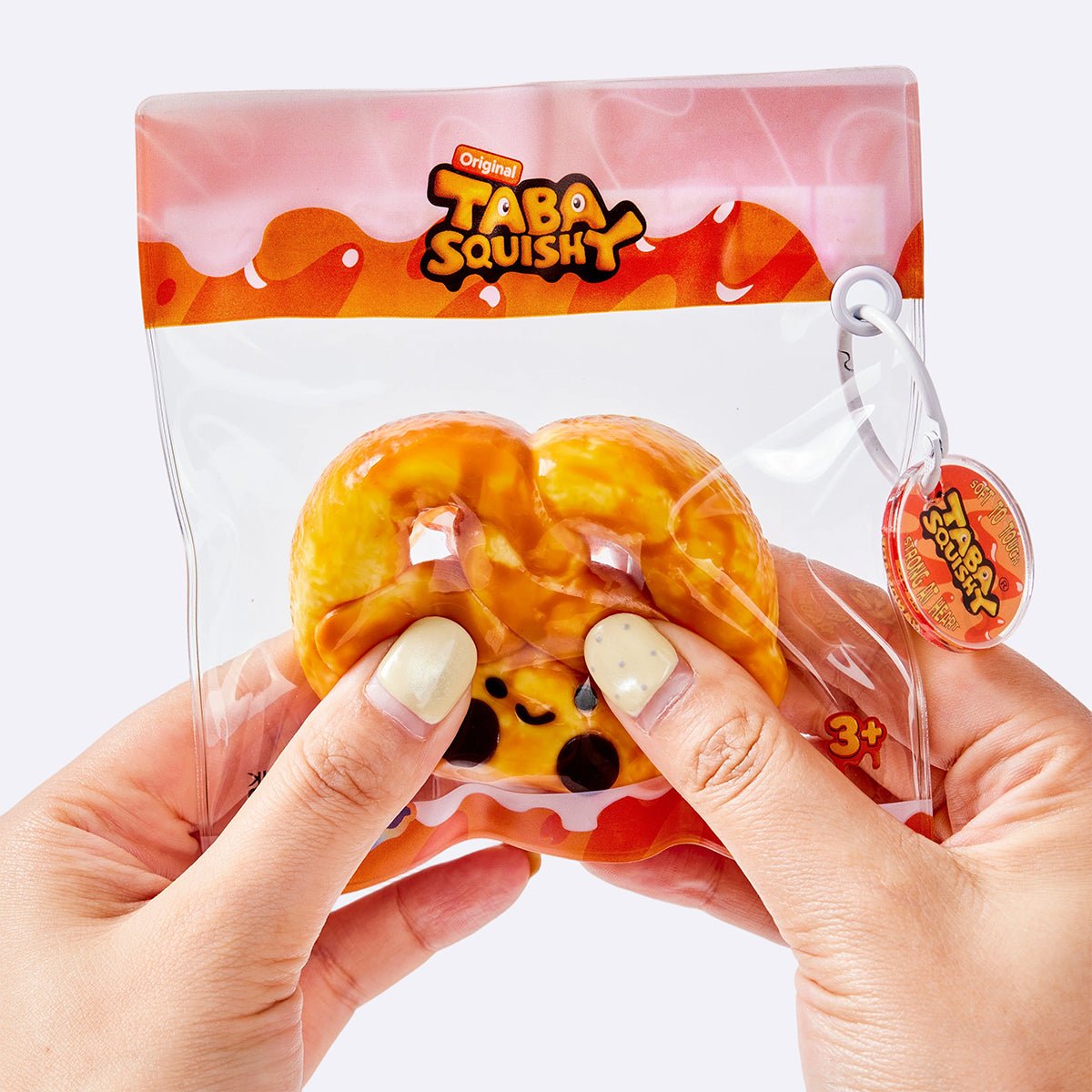تابا سكوشي دمية خبز ملتوي قابلة للضغط التمدد والضغط TABA SQUISHY