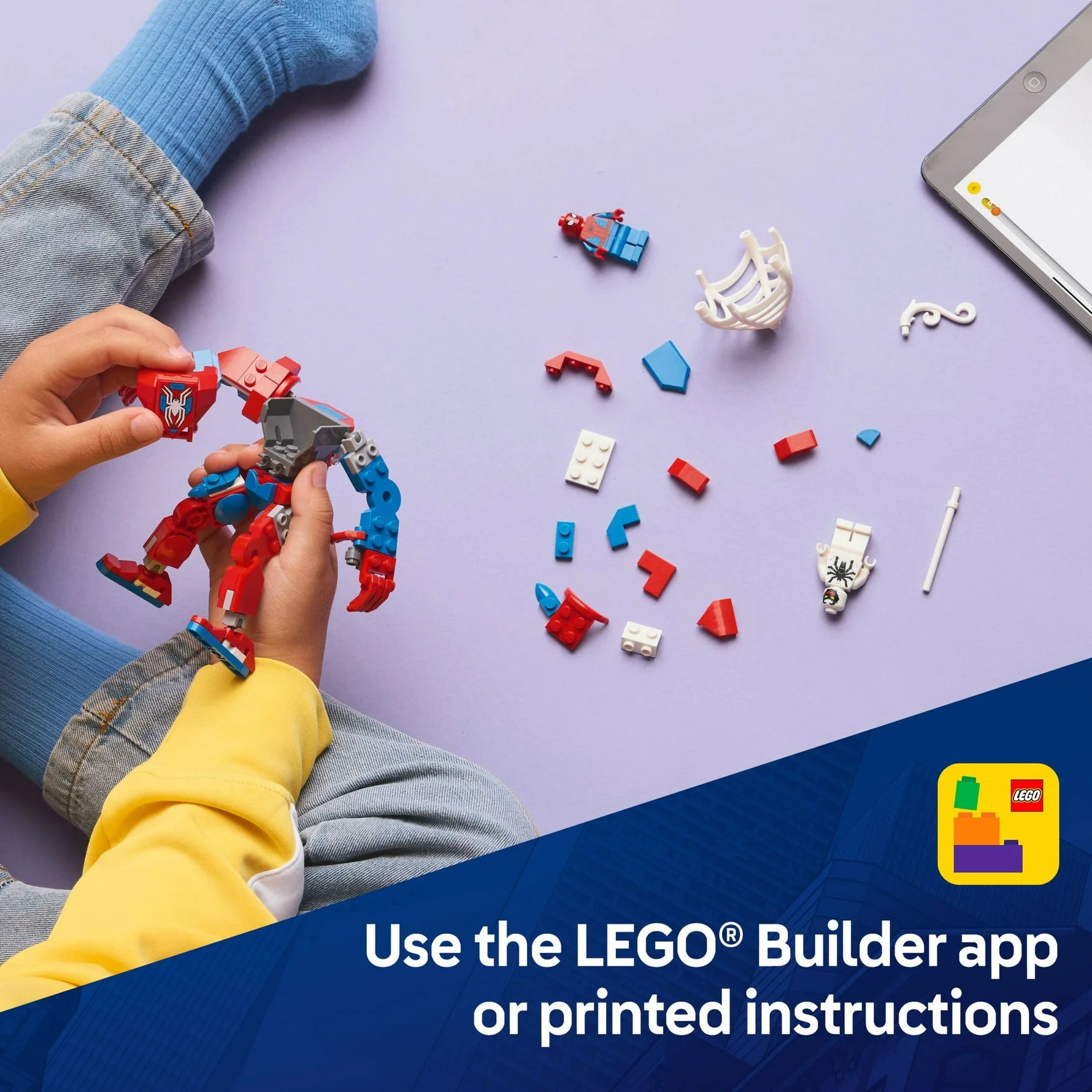 ليجو 76308 مارفل سبايدرمان ميك ضد أنتي فينوم مكعبات التركيب LEGO
