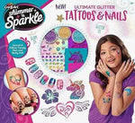 شيمر اند سباركل تاتو الجسم والأظافر اللامعة المكياج والتجميل Shimmer N Sparkle