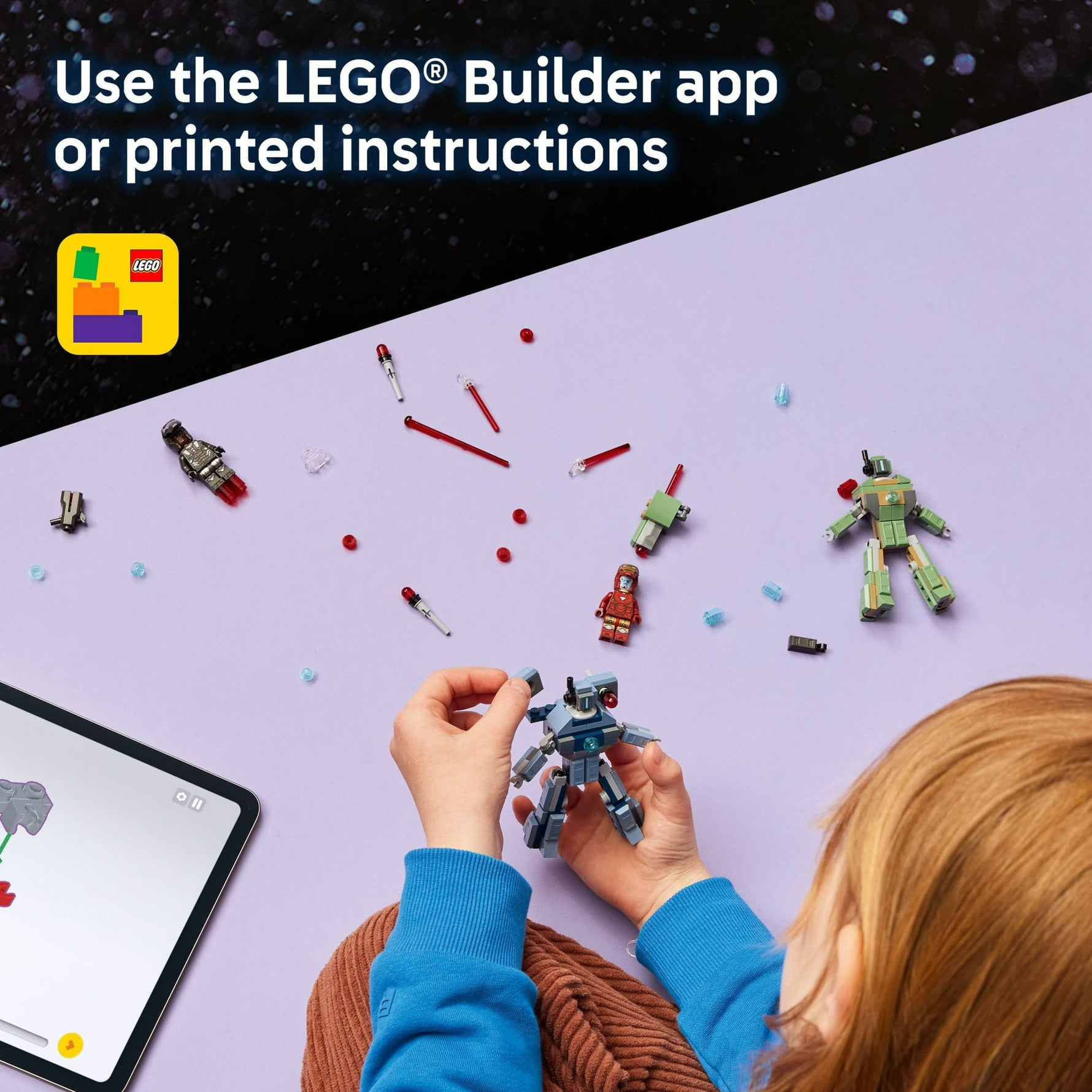 ليجو 76320 مارفل الرجل الحديدي وآلة الحرب مكعبات التركيب LEGO