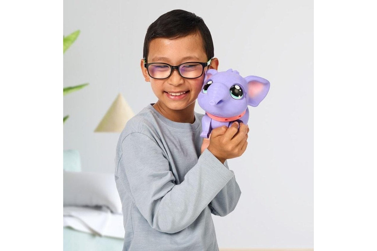 ليتل لايف بيتس لعبة الفيل إيلي مجسمات الحيوانات Little Live Pets