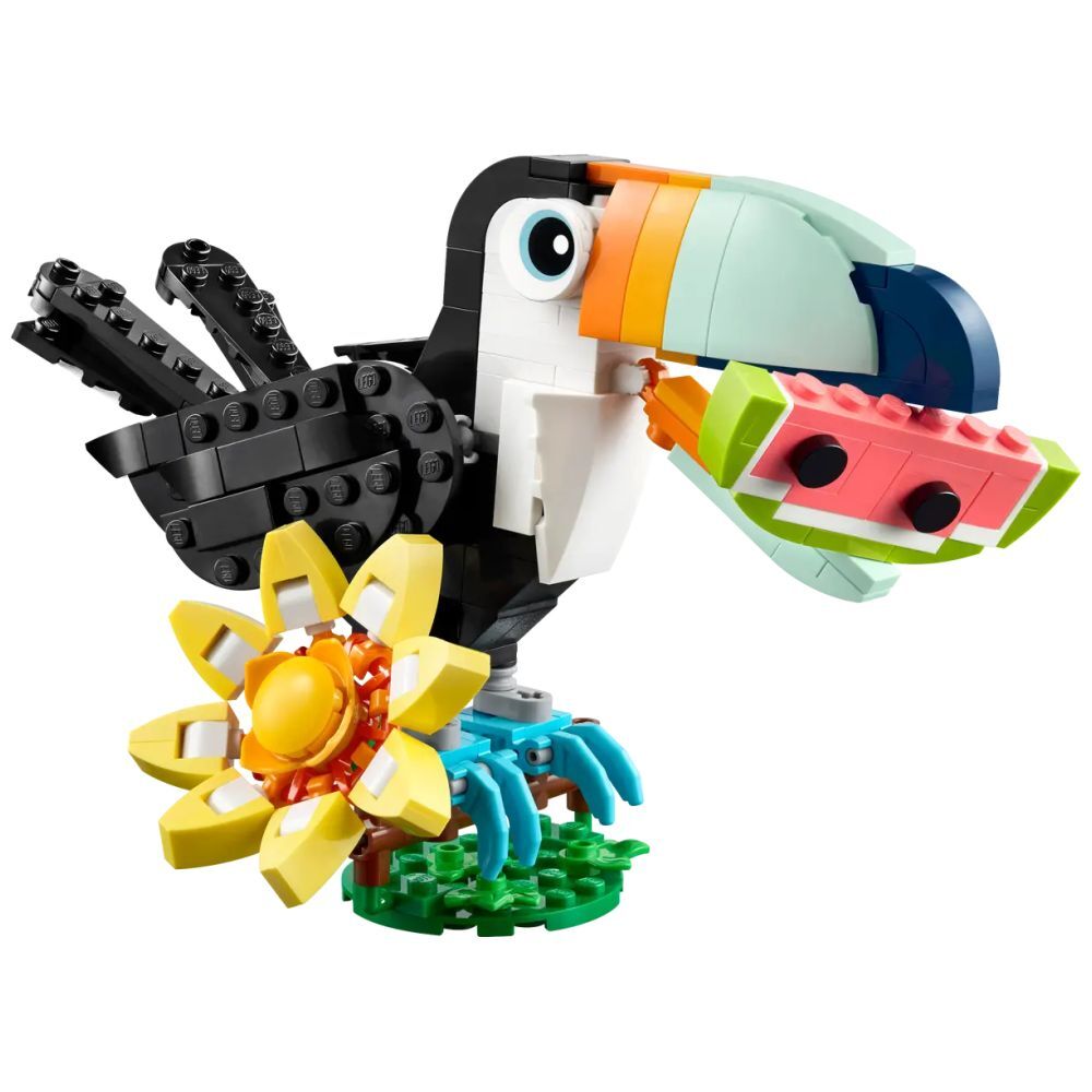 ليجو 31376 كريتور طائر الطوقان الاستوائي مكعبات التركيب LEGO