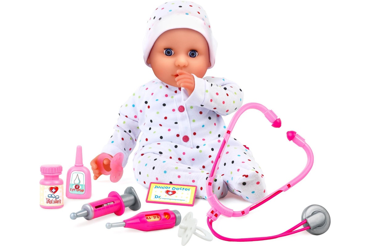 دولز وورلد دمية الدكتور 46 سم دمى المواليد Dolls World