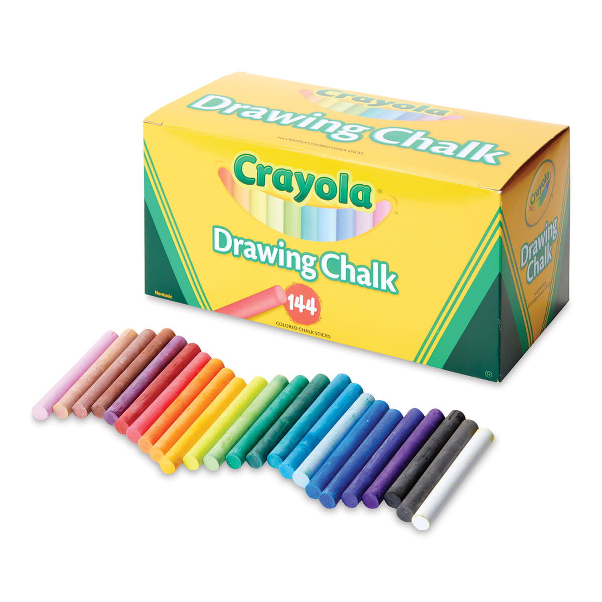 كرايولا طباشير رسم ملون 144 قطعة رسم و تلوين Crayola