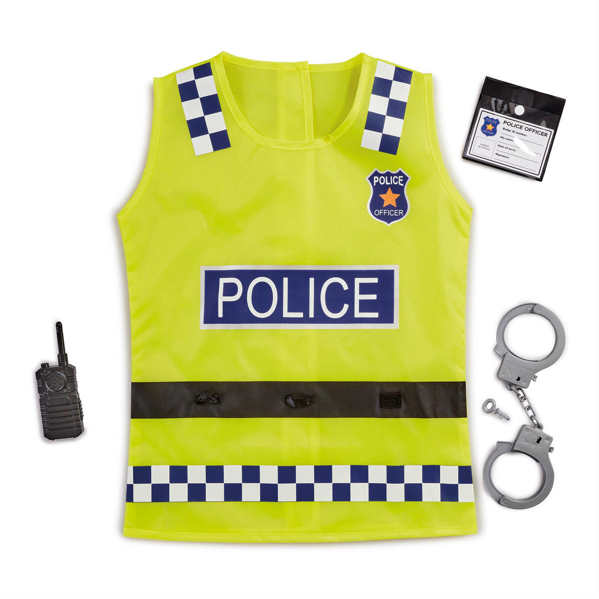 التعليم المبكر زي رجل شرطة الملابس التنكرية ELC