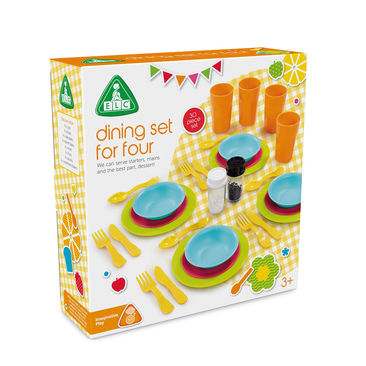 التعليم المبكر لعبة طقم عشاء ألعاب المطابخ ELC