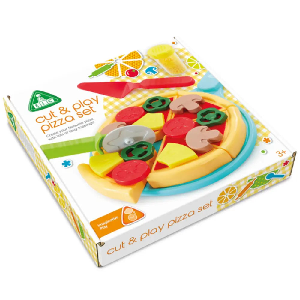 التعليم المبكر مجموعة تقطيع البيتزا 21 قطعة ألعاب المطابخ ELC