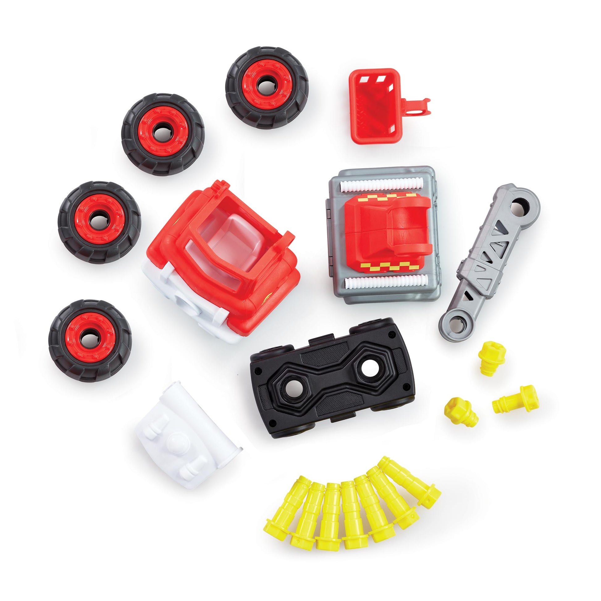 التعليم المبكر لعبة بناء سيارة الإطفاء مركبات الأطفال ELC