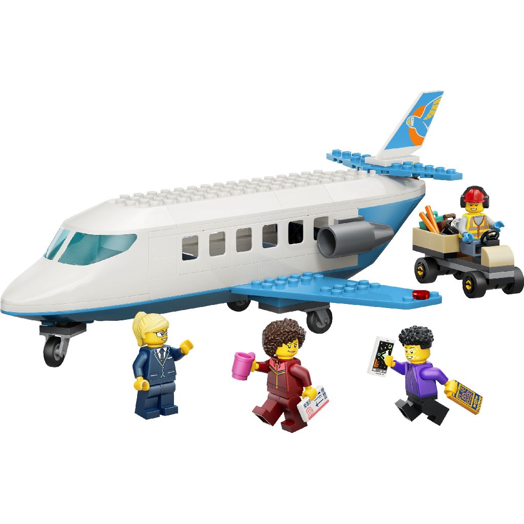 ليجو سيتي طائرة ركاب نفاثة 60492 مكعبات التركيب LEGO
