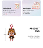 بوب مارت سلسلة مفاتيح الطفل الباكي الالعاب القطنية Pop Mart