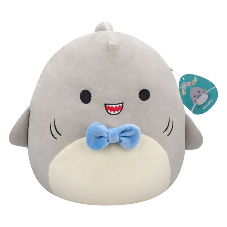 سكويشمالوز دمية القرش غوردون القطنية 19 سم الالعاب القطنية Squishmallows