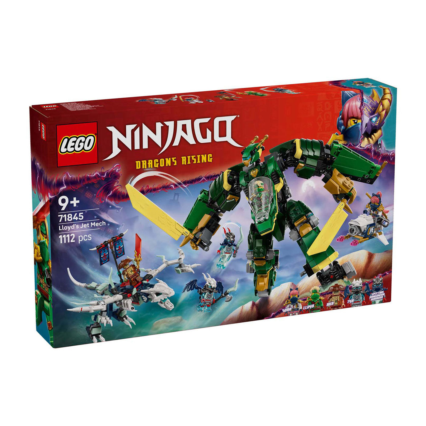 ليجو 71845 نينجاغو لويدز ميكانيكي الطائرات مكعبات التركيب LEGO
