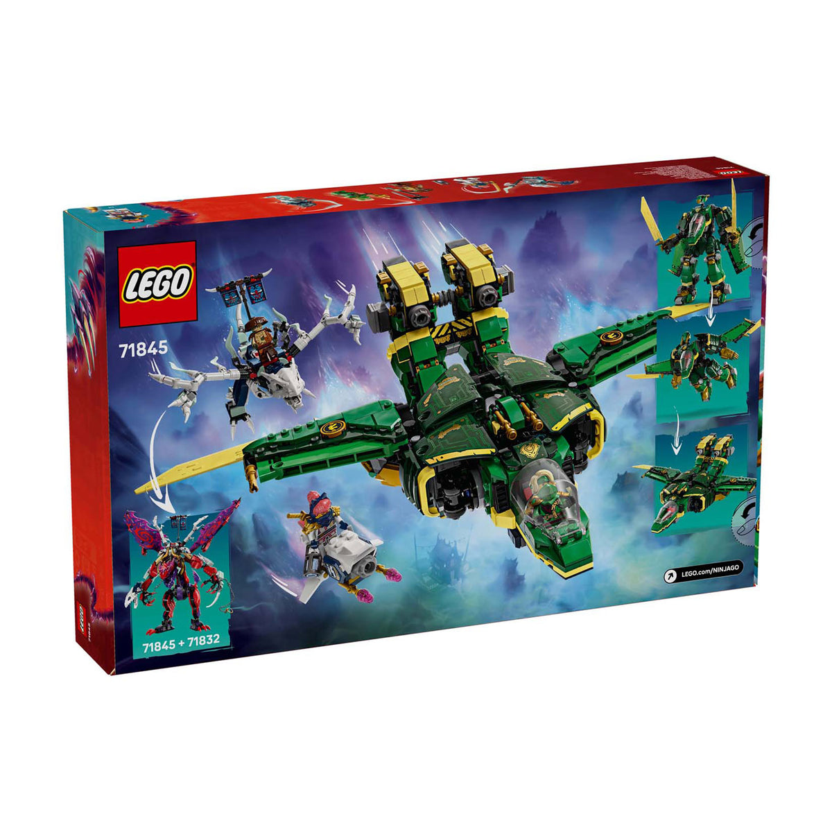 ليجو 71845 نينجاغو لويدز ميكانيكي الطائرات مكعبات التركيب LEGO