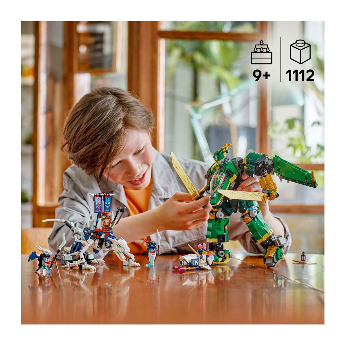 ليجو 71845 نينجاغو لويدز ميكانيكي الطائرات مكعبات التركيب LEGO