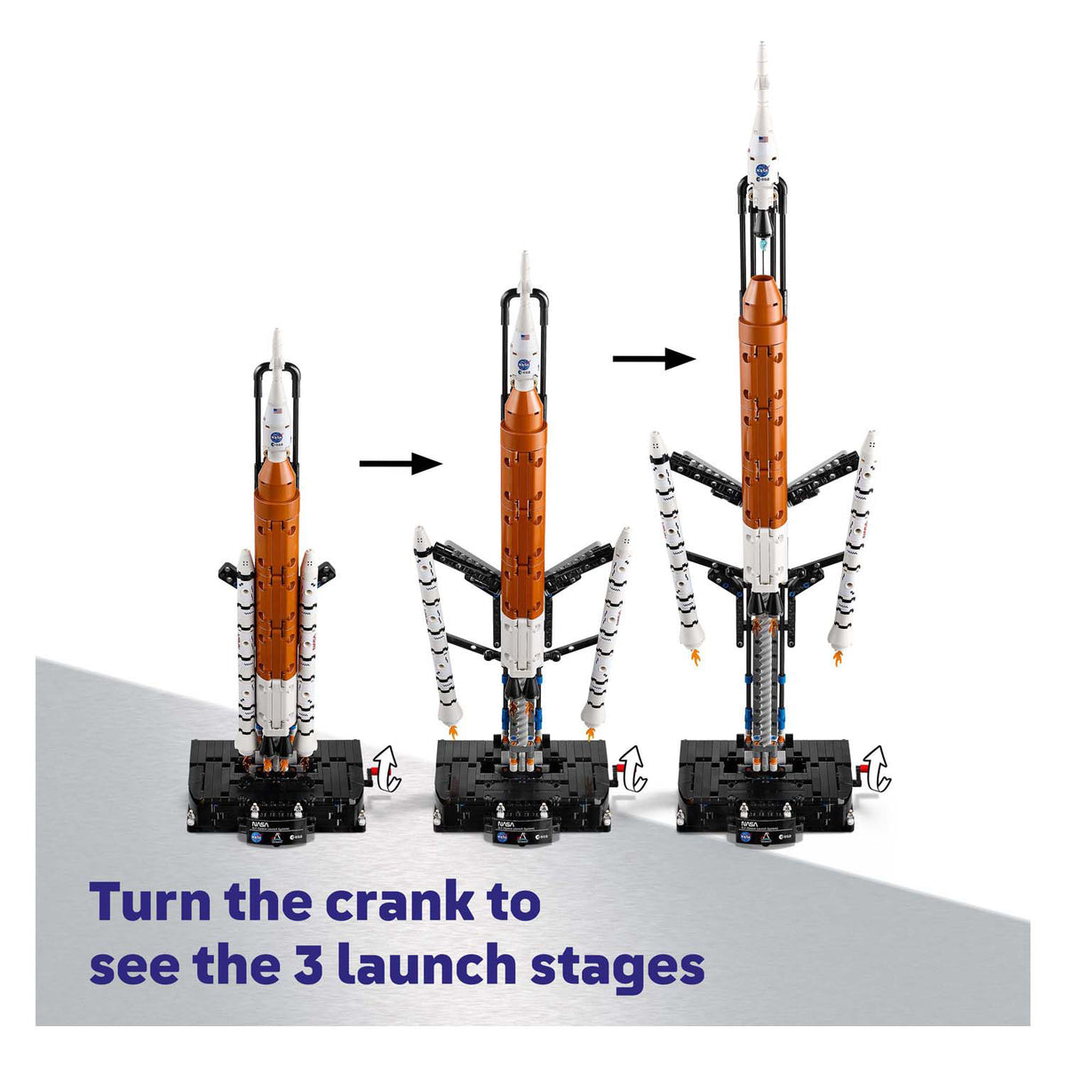 ليجو 42221 صاروخ الفضاء أرتميس من ناسا مكعبات التركيب LEGO