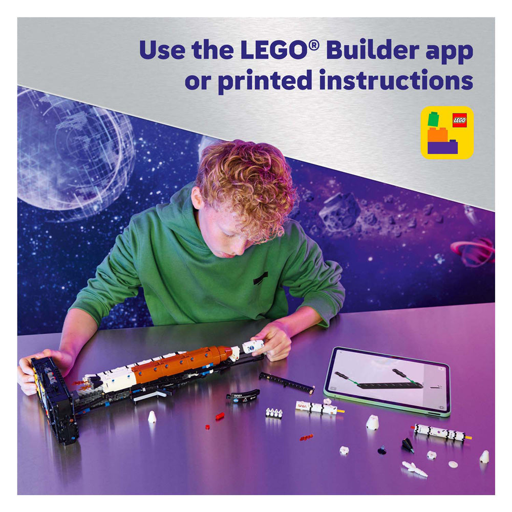 ليجو 42221 صاروخ الفضاء أرتميس من ناسا مكعبات التركيب LEGO