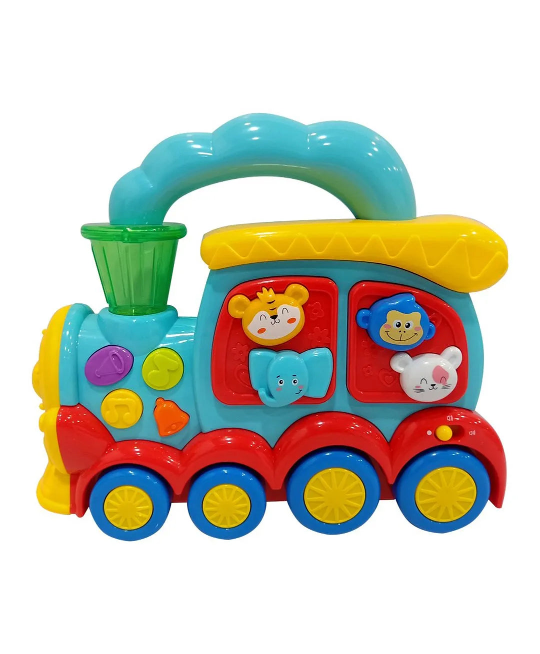 هابي كابي لعبة قطار الحيوانات الصغيرة مواليد تفاعلي Hapee Capee