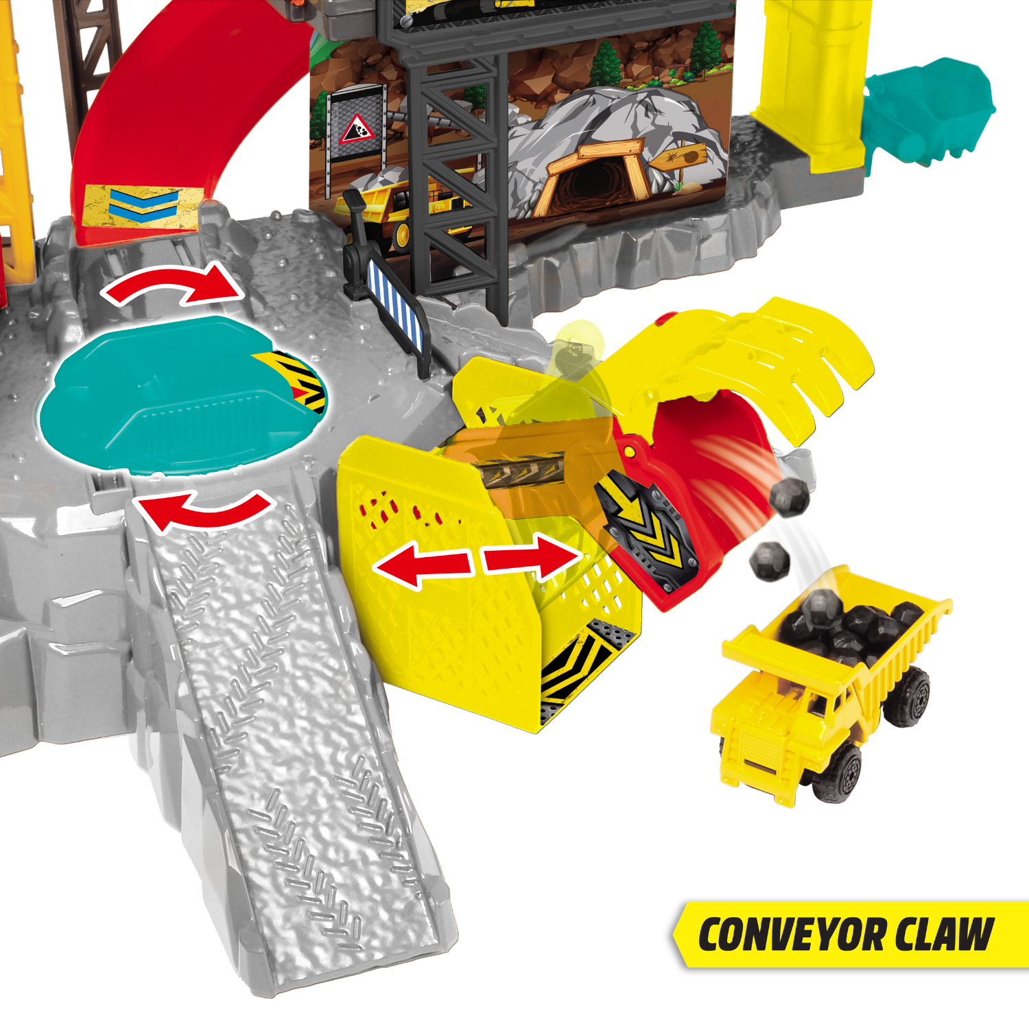 ديكي تويز مجموعة ألعاب البناء مركبات مع مسار Dickie Toys