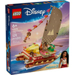 ليجو 43270 ديزني قارب مغامرات موانا مكعبات التركيب LEGO