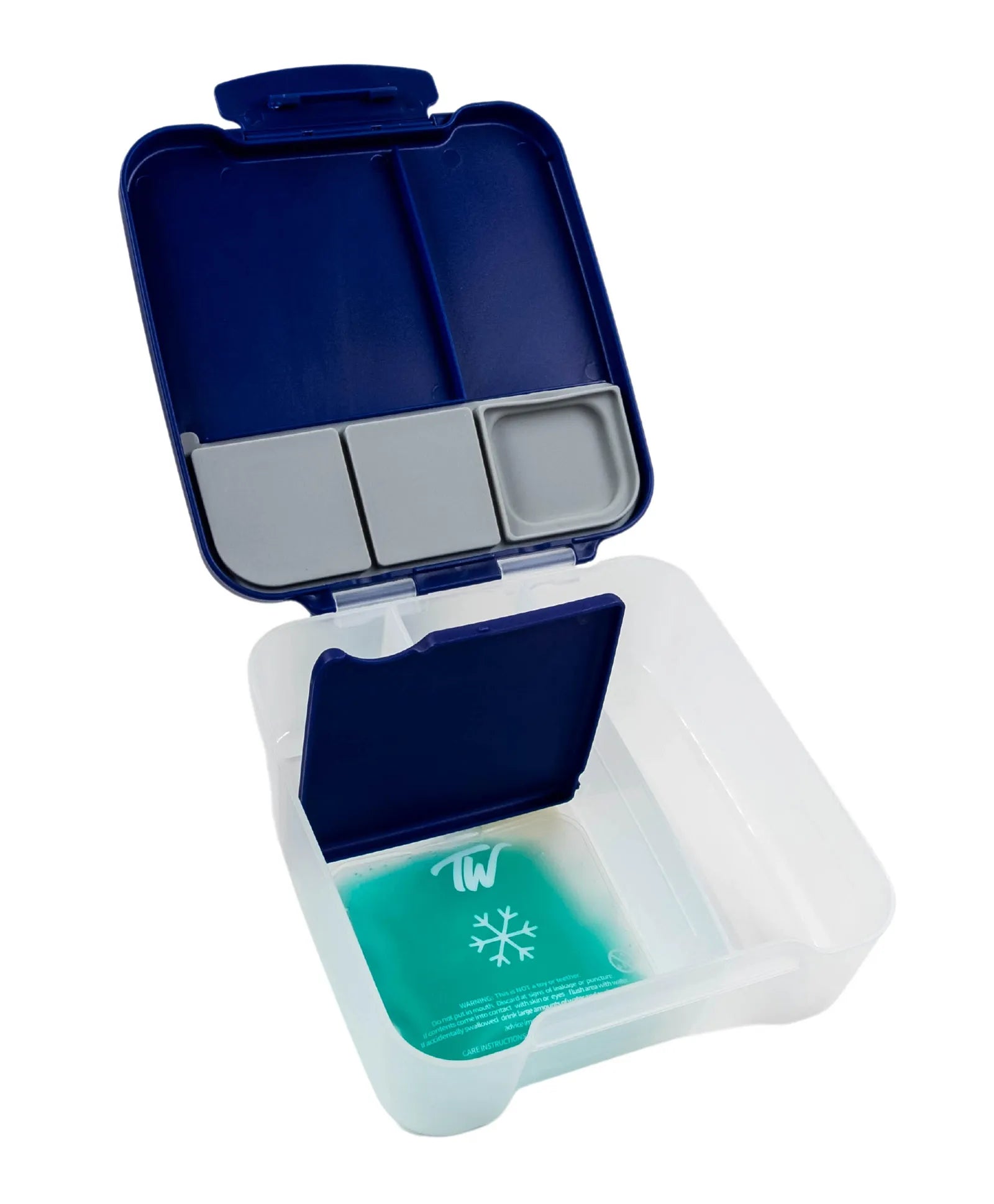 تايني ويل صندوق غداء ماجيك بوكس أزرق أدوات مدرسية Tiny Wheel