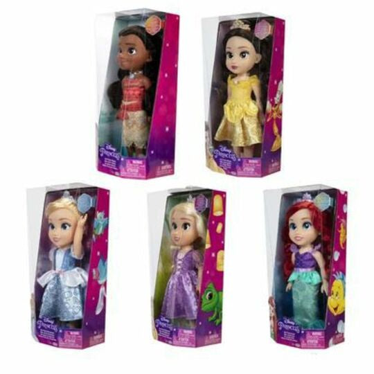 ديزني برينسس دمية اميرة ديزني 38 سم اشكال متنوعة دمية مع اكسسوارات Disney