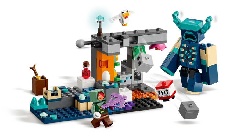 ليجو 21274 ماين كرافت واردن انكاونتر مكعبات التركيب LEGO