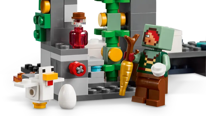 ليجو 21274 ماين كرافت واردن انكاونتر مكعبات التركيب LEGO