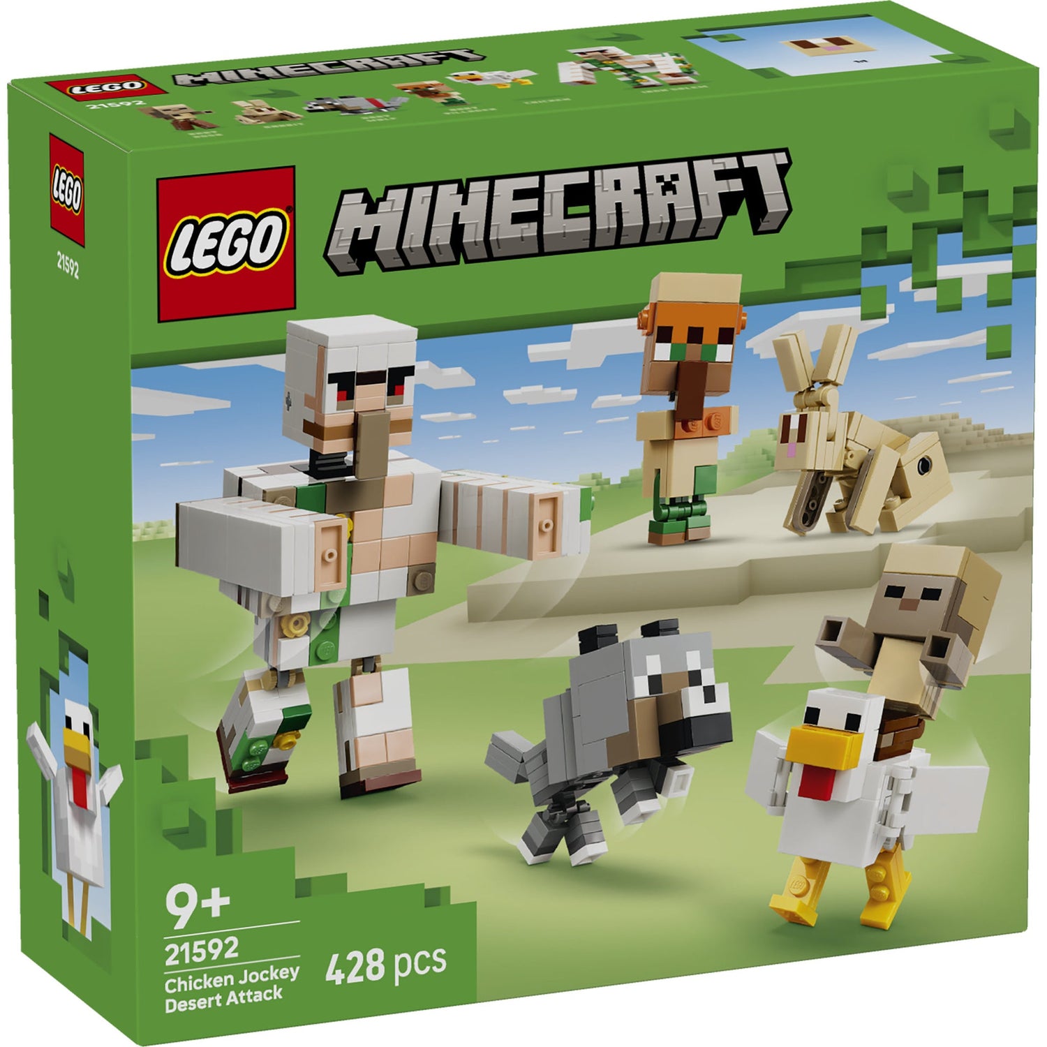 ليجو ماينكرافت هجوم الصحراء 21592 مكعبات التركيب LEGO