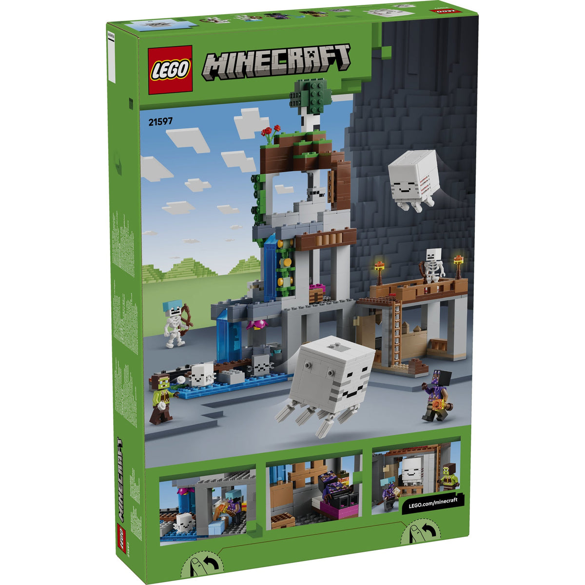 ليجو ماينكرافت محطة غاست 21597 مكعبات التركيب LEGO