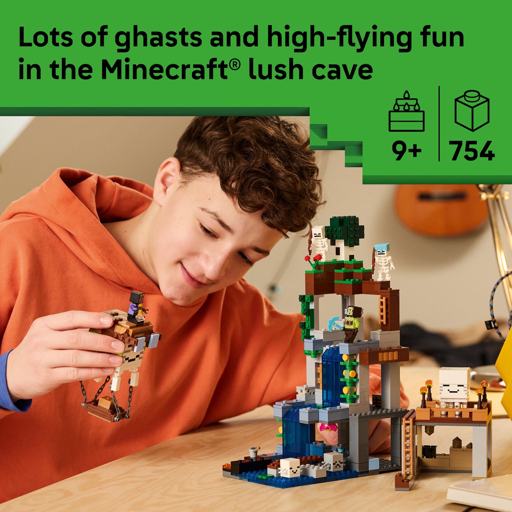 ليجو ماينكرافت محطة غاست 21597 مكعبات التركيب LEGO