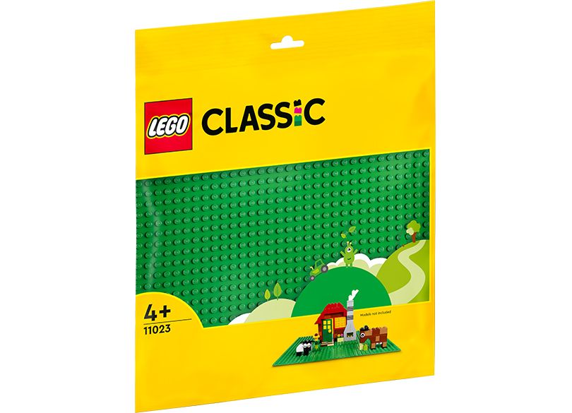 ليجو 11023 كلاسيك قاعدة خضراء مكعبات التركيب LEGO