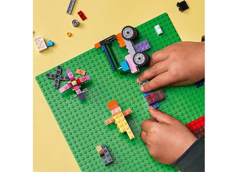 ليجو 11023 كلاسيك قاعدة خضراء مكعبات التركيب LEGO