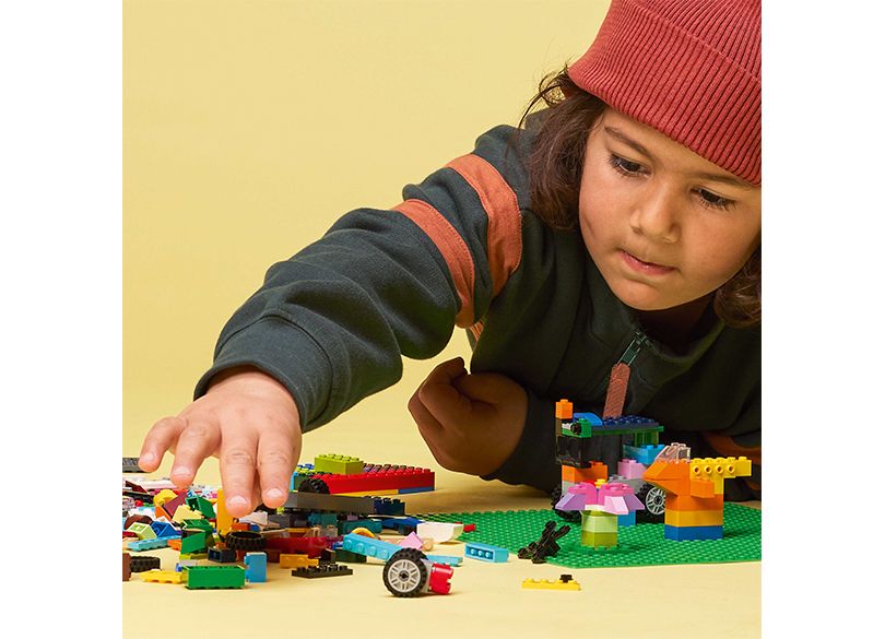 ليجو 11023 كلاسيك قاعدة خضراء مكعبات التركيب LEGO