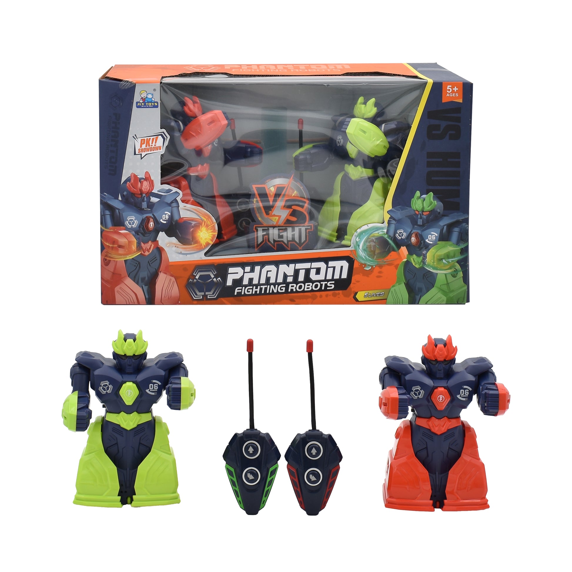لعبة روبوتات فانتوم المقاتلة ريموت كنترول ألعاب الروبوت JLY TOYS