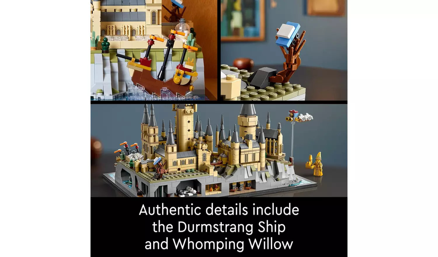 ليجو مكعبات بناء قلعة هوغوورتس هاري بوتر مكعبات التركيب LEGO