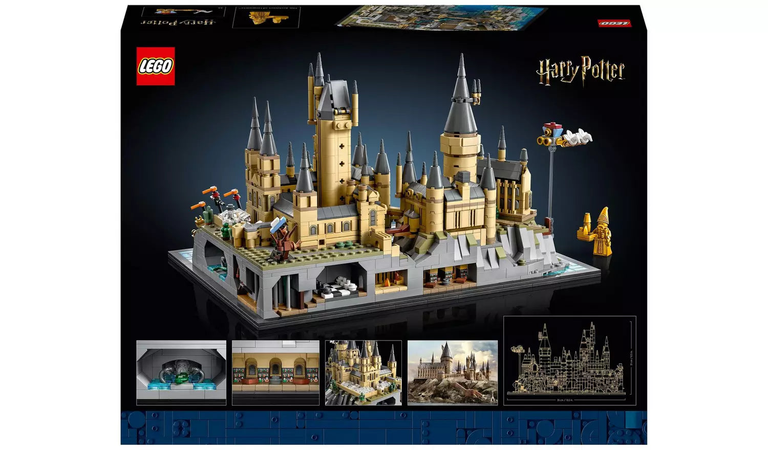 ليجو مكعبات بناء قلعة هوغوورتس هاري بوتر مكعبات التركيب LEGO