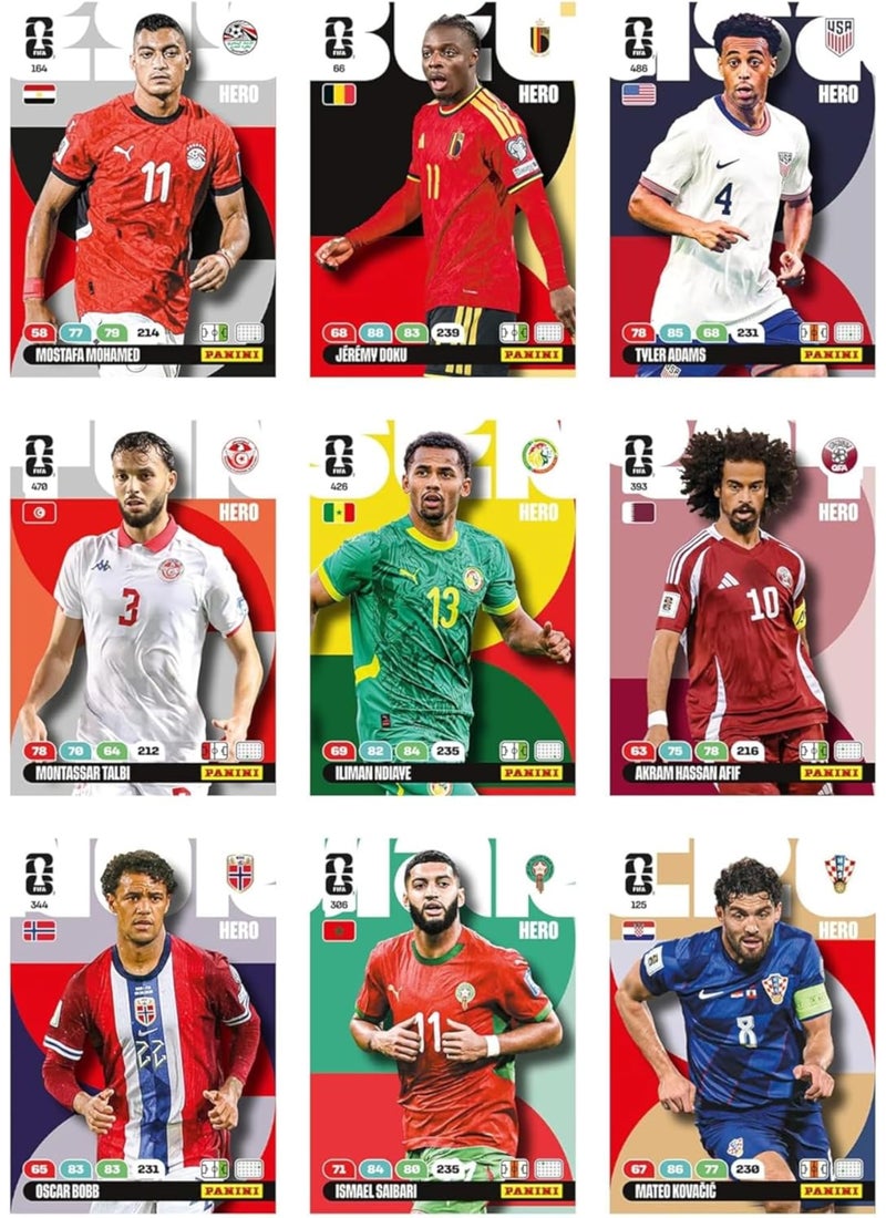 ادرينالين باك إكس إل لكأس العالم 2026 العاب البطاقات PANINI