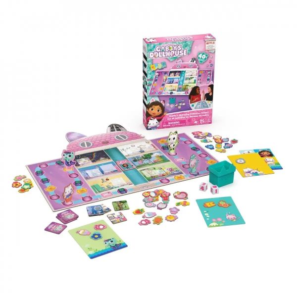 غابي دول هاوس تشارمينغ لوحة لعب العاب لوحية Gabby Dollhouse