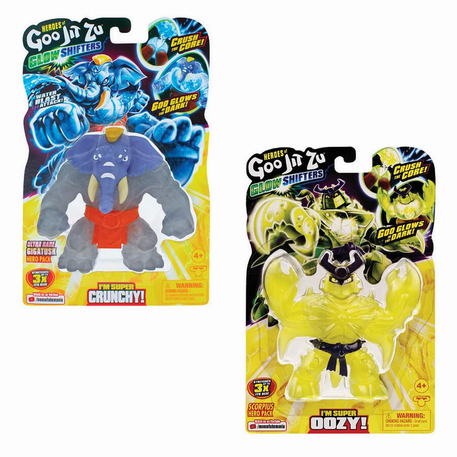 هيروز اوف جو جيت زو سماش سترايكرز هيرو بي متنوع التمدد والضغط Heroes of Goo Jit Zu