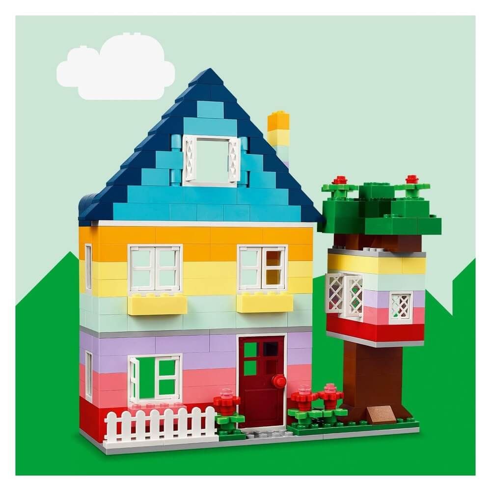 ليجو كلاسيك 11035 ابداع بناء المنازل مكعبات التركيب LEGO