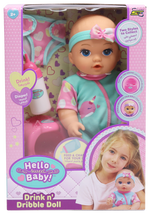 هيلو سويت بيبي دمية المواليد تشرب وتبلل دمى المواليد Hello Sweet Baby